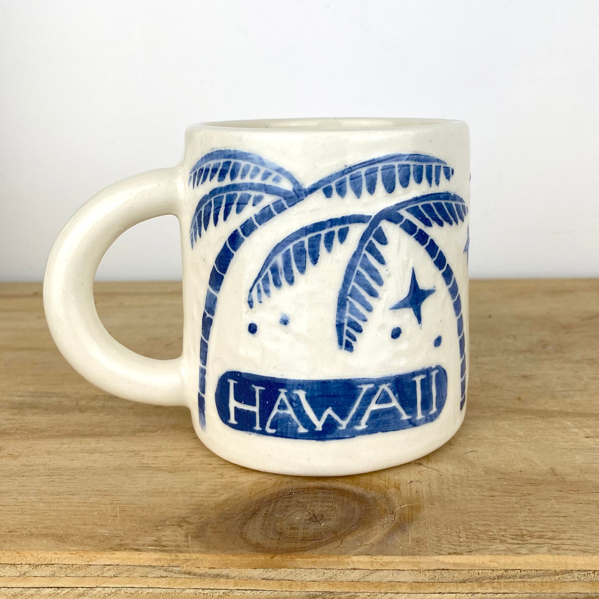 HAWAII PALMS DINER MUG / az 011
