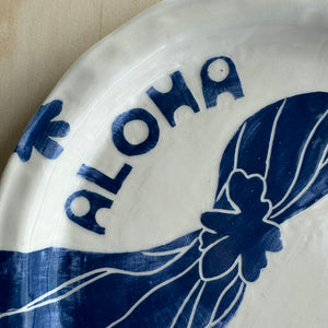 ALOHA GIRL PLATE / az 094