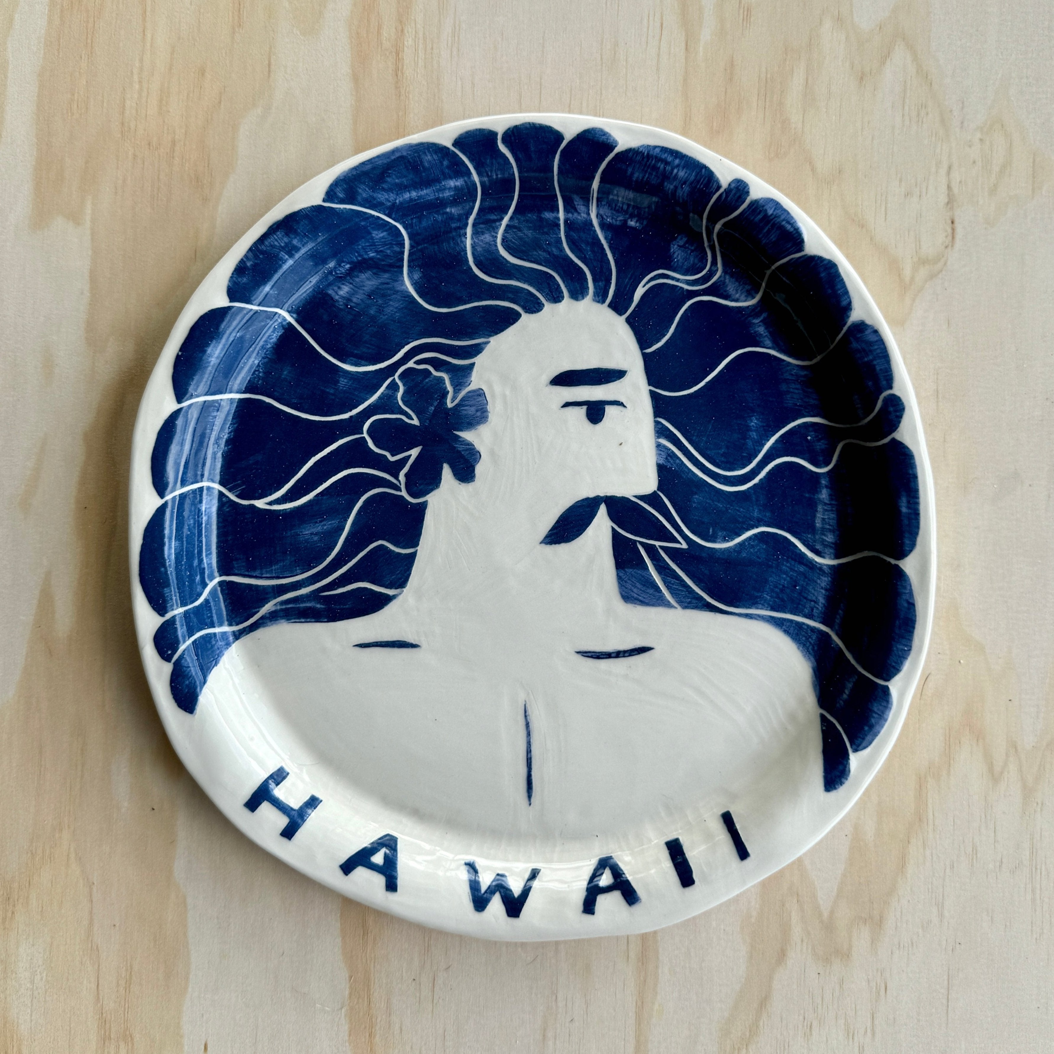 HAWAII GUY PLATE / az 093