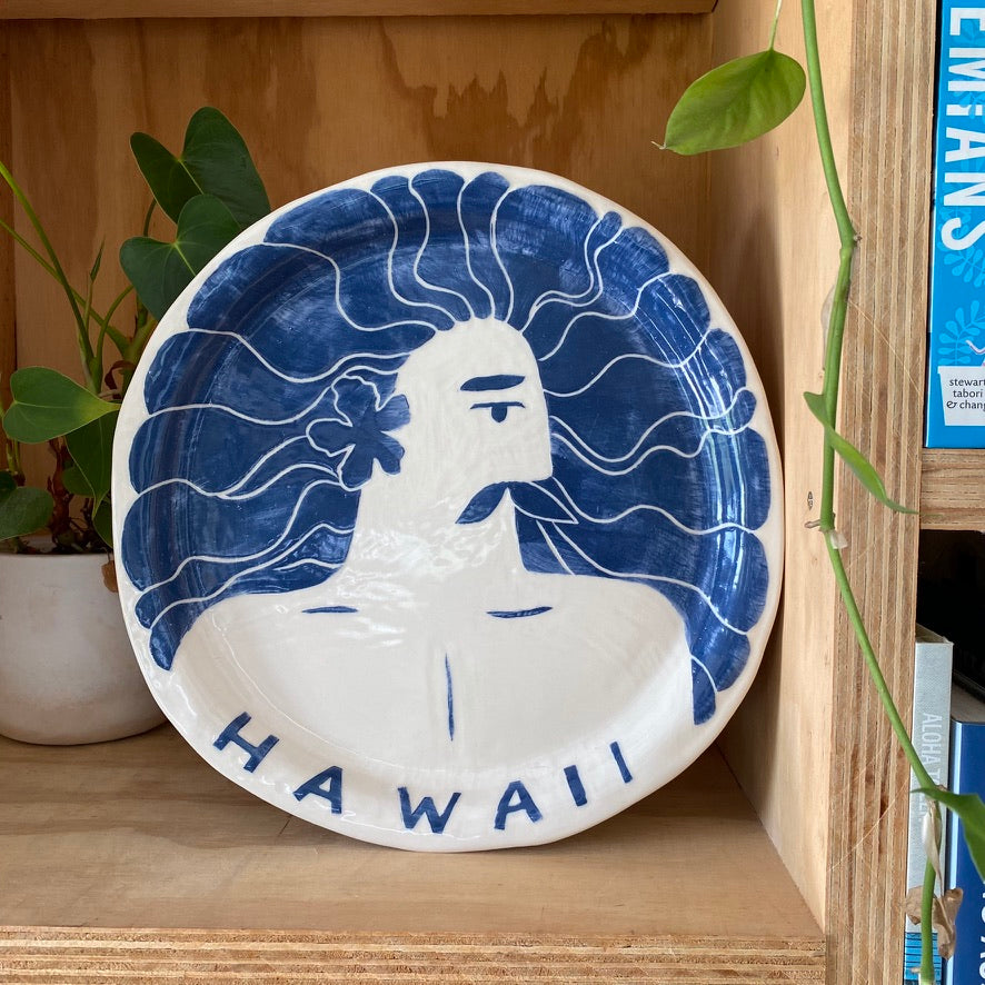 HAWAII GUY PLATE / az 093