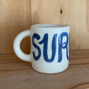 BLUE SURF DINER MUG / az 101