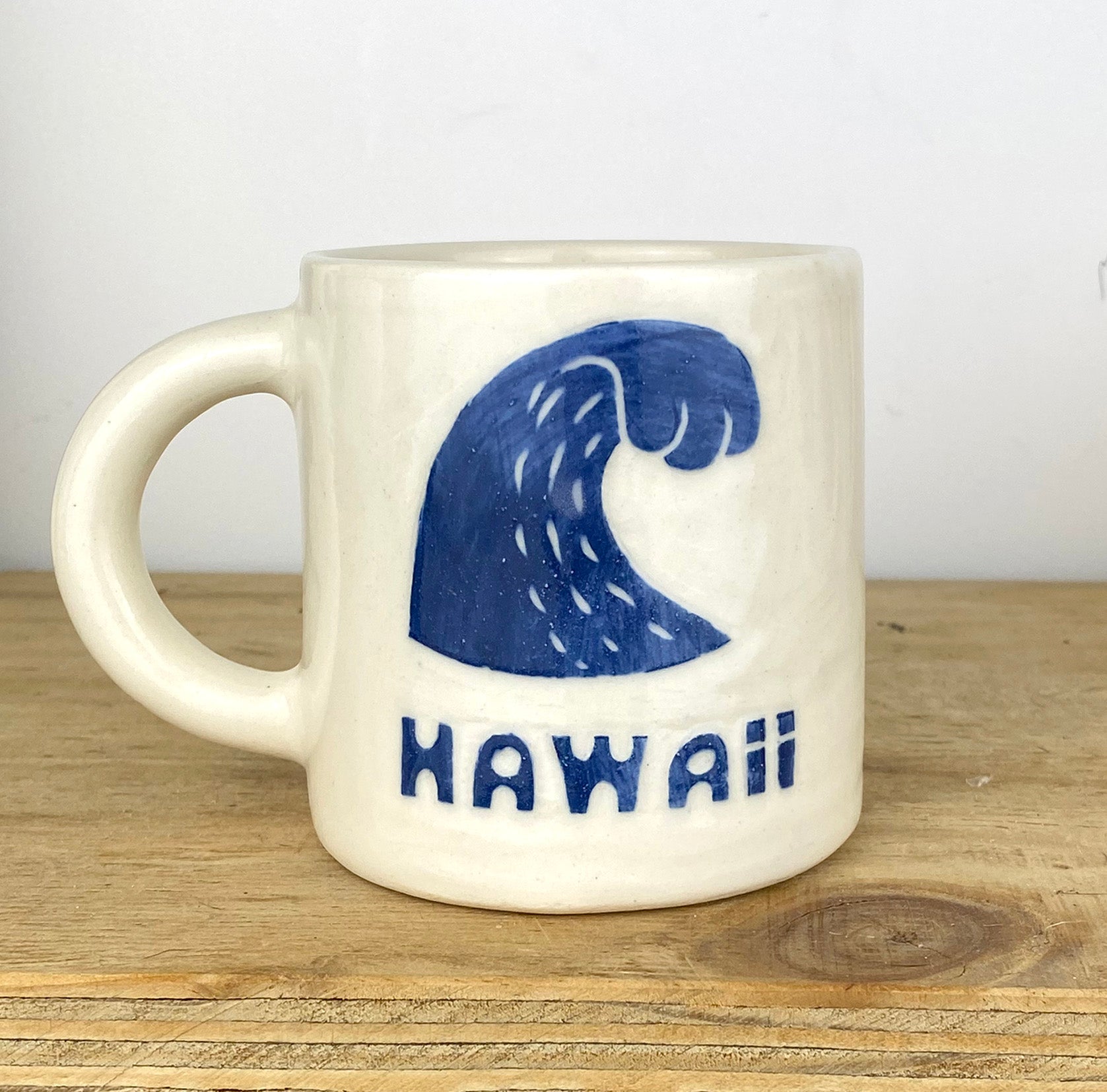 HAWAII WAVE DINER MUG / az 016